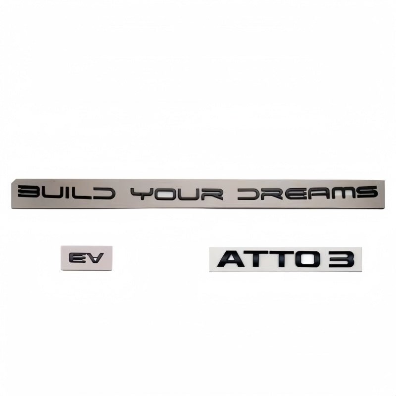 Rear Bumper Replacement Badge for BYD ATTO 3 - Nice BYD