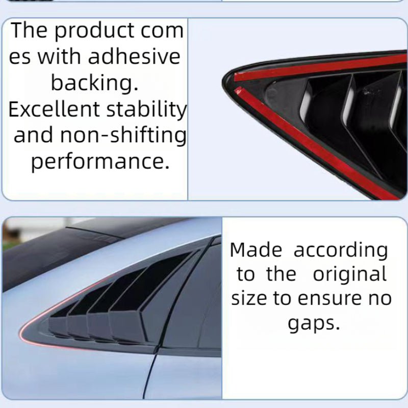 Rear Triangle Blinds Suitable For BYD Seal - Nice BYD