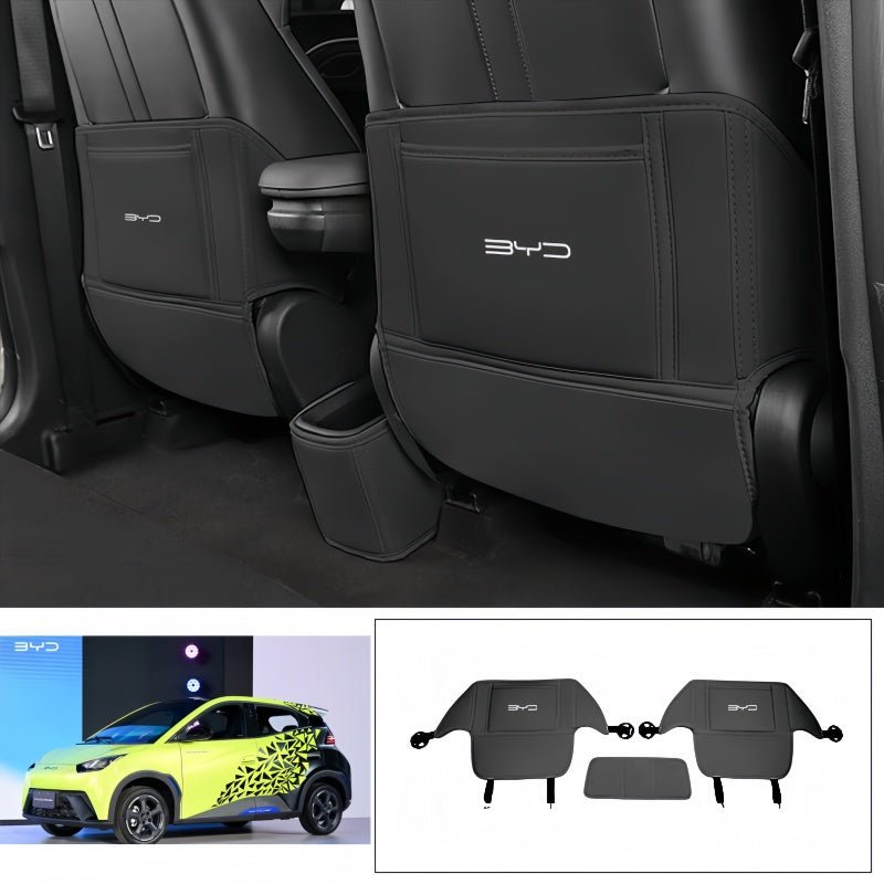 Seat Back Protector Mat for BYD Dolphin Surf/Seagull (3 Pcs) - Nice BYD
