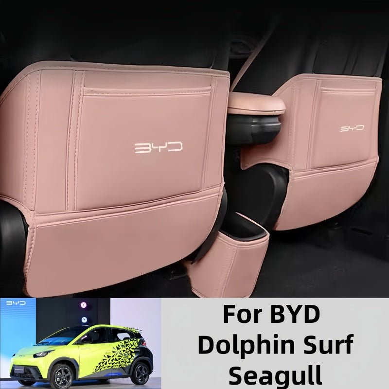 Seat Back Protector Mat for BYD Dolphin Surf/Seagull (3 Pcs) - Nice BYD