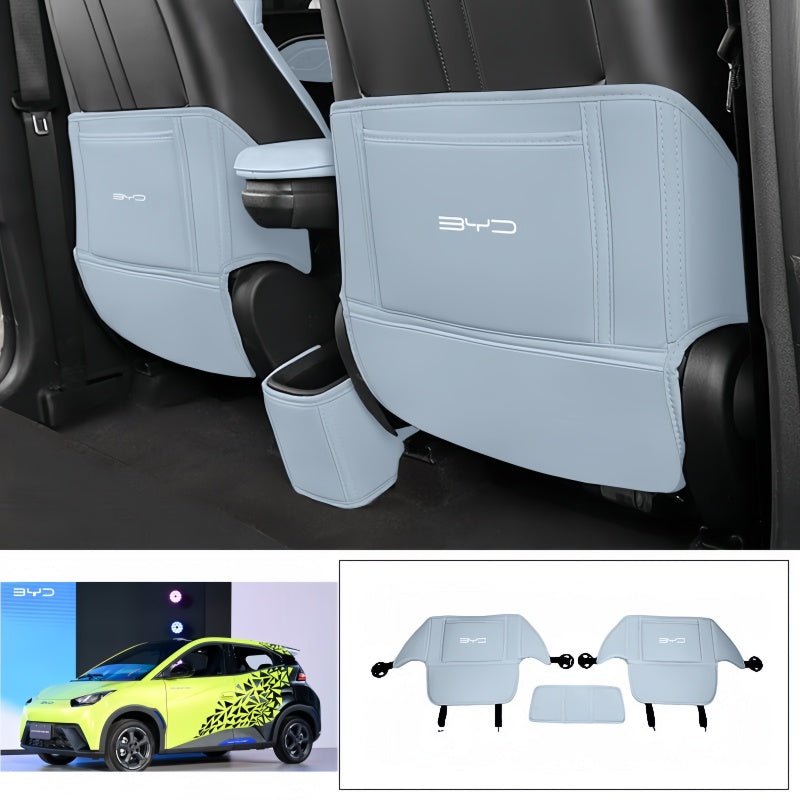 Seat Back Protector Mat for BYD Dolphin Surf/Seagull (3 Pcs) - Nice BYD