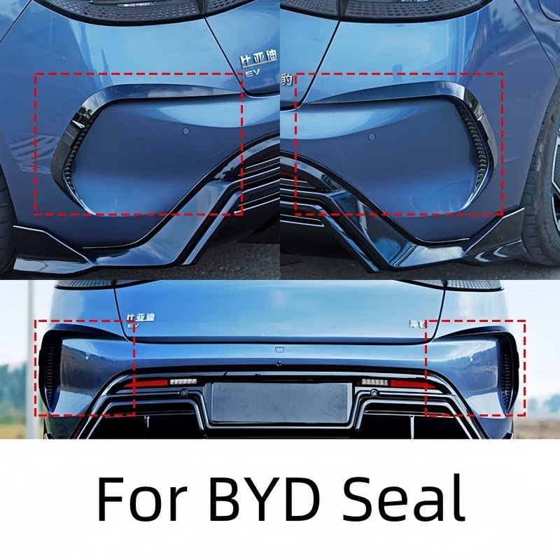 Sport Front & Rear Bumper Canards for BYD Seal - Nice BYD
