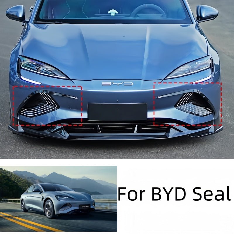 Sport Front & Rear Bumper Canards for BYD Seal - Nice BYD