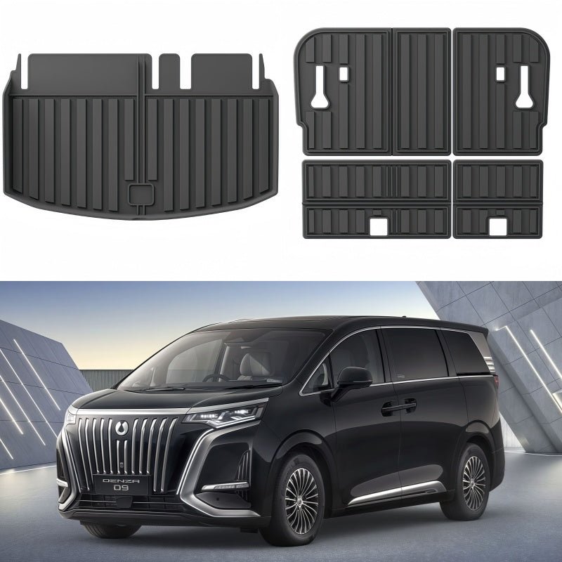 TPE Floor Mats & Trunk Mat for BYD Denza D9 - Nice BYD