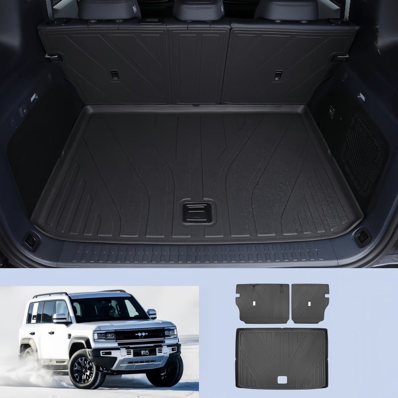 TPE Floor Mats & Trunk Mat for BYD FangChengBao Leopard 5 & Denza B5 - Nice BYD