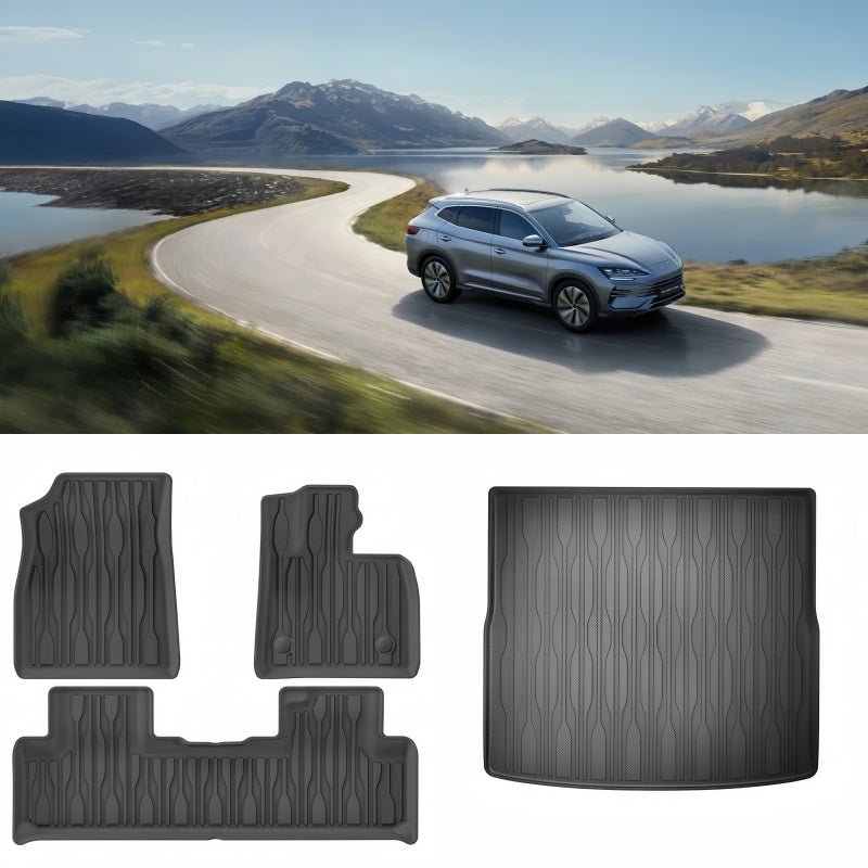 TPE Floor Mats & Trunk Mat for BYD Sealion 6/Seal U - Nice BYD