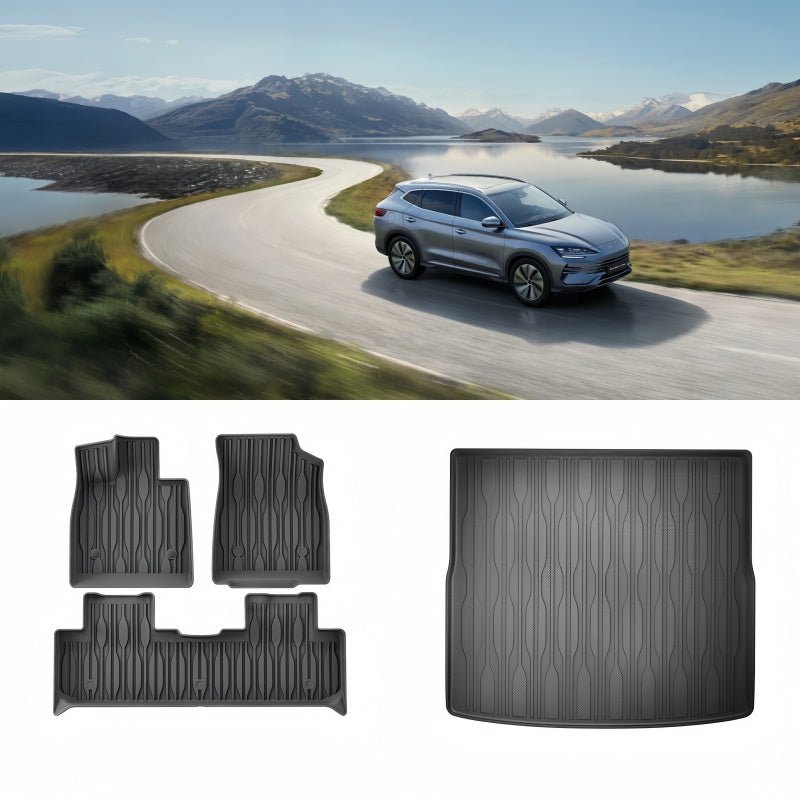 TPE Floor Mats & Trunk Mat for BYD Sealion 6/Seal U - Nice BYD