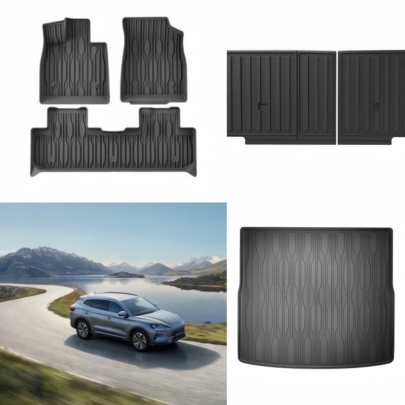TPE Floor Mats & Trunk Mat for BYD Sealion 6/Seal U - Nice BYD