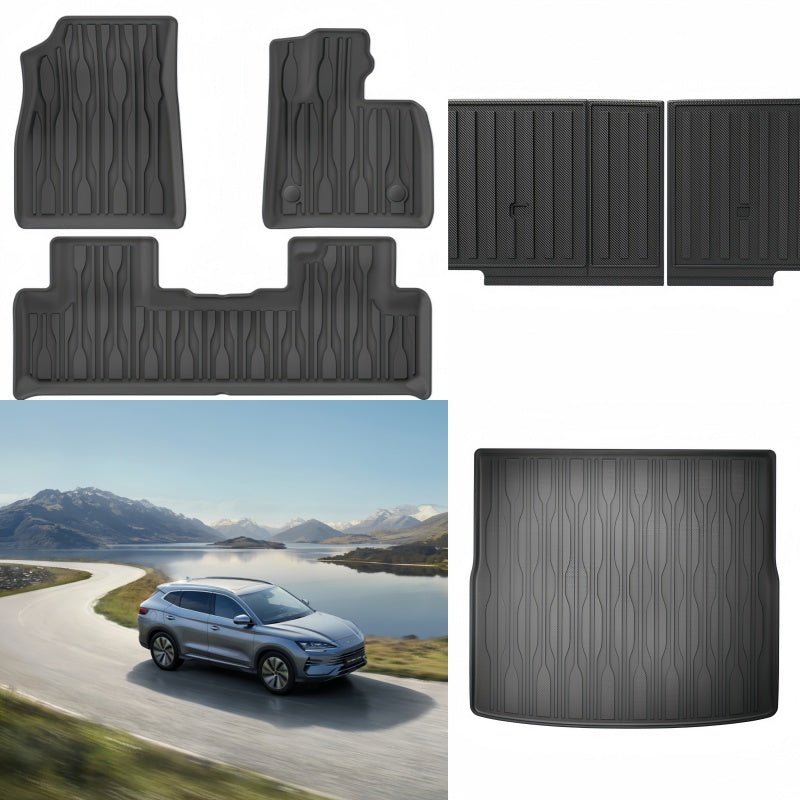 TPE Floor Mats & Trunk Mat for BYD Sealion 6/Seal U - Nice BYD