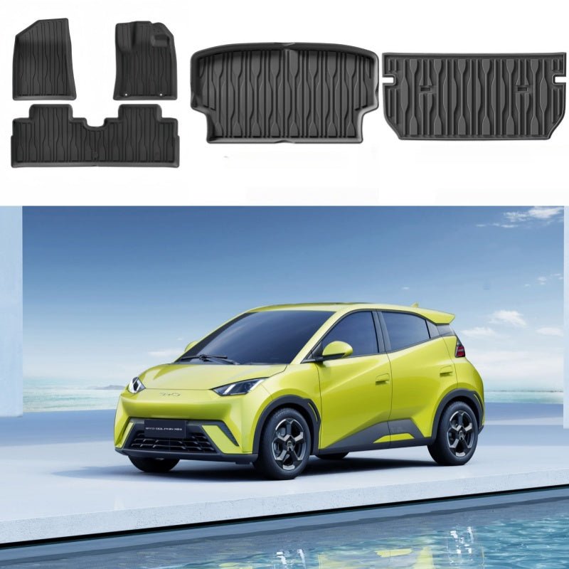 TPE Floor MATS & Trunk MATS for BYD ATTO 1 - Nice BYD