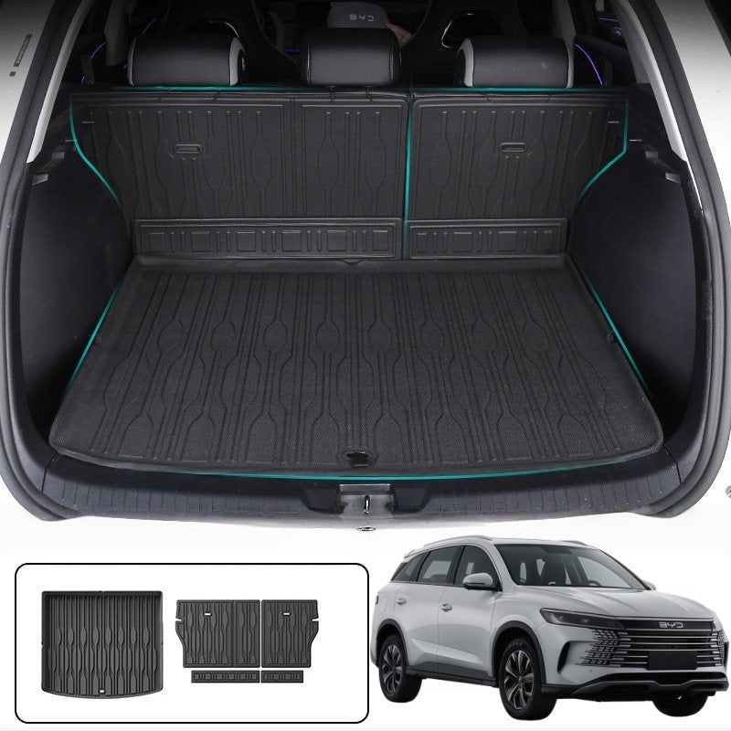 TPE Trunk Mats & Seat Back Protector for BYD Sealion 5 DM - i - Nice BYD