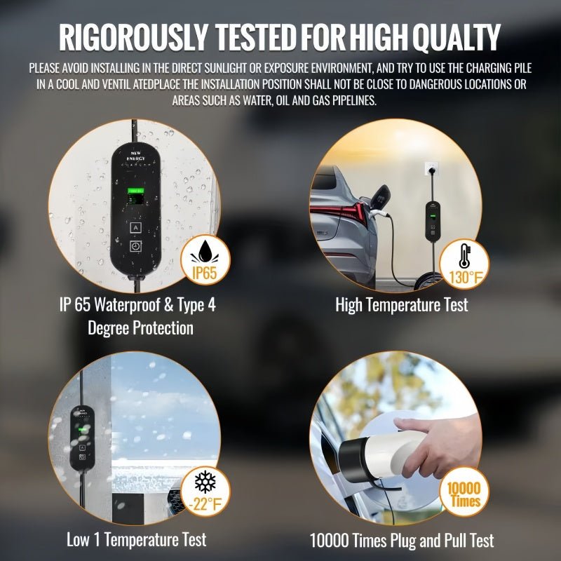 Type 2 Portable EV Charger for BYD - Nice BYD