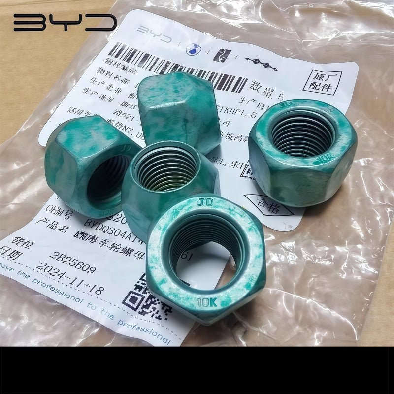 Wheel Bolt & Wheel Bolt Caps for BYD (5 pcs) - Nice BYD