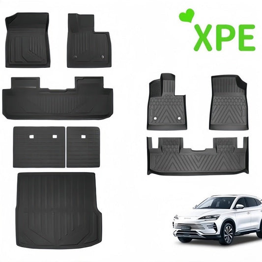 XPE Floor Mats & Trunk Mat for BYD Sealion 6/Seal U - Nice BYD