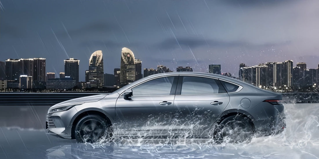 BYD Rainy Day & Water Wading Driving Safety Guide | EV & PHEV Tips - Nice BYD