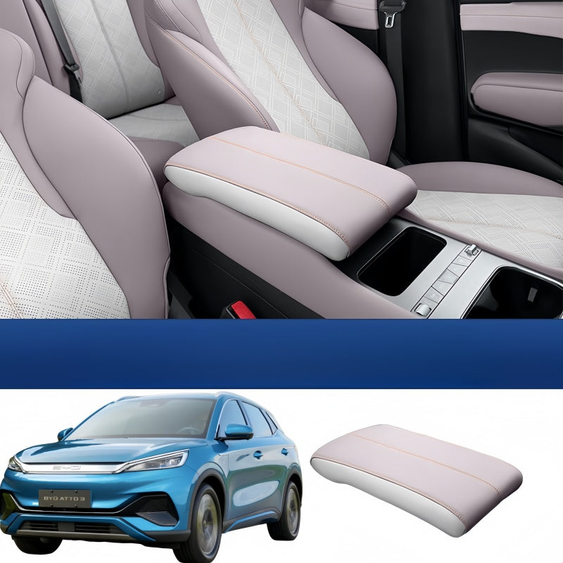Leather Center Armrest Cover Protector for BYD ATTO 3