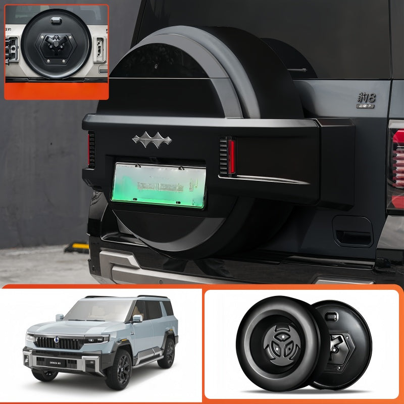 Rear Trunk ABS Spare Tire Cover for Denza B8 & BYD Leopard 8