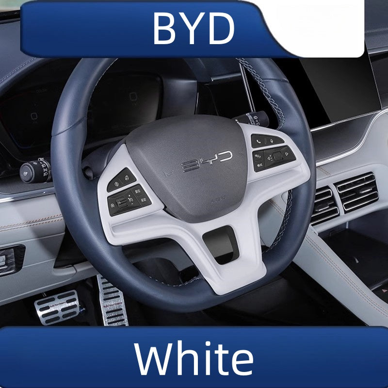 For BYD SEAL U/SEALION 6 Automotive Steering Wheel Decorative Protective Cover