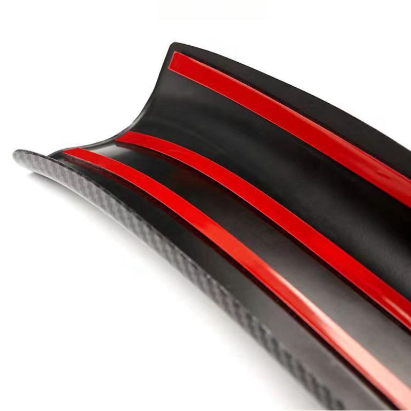 For BYD Seal EV Car Door Sill Guards ABS Carbon Fiber Scuff Plate Protector Threshold Trim Cover Sticker Car Styling Accessories