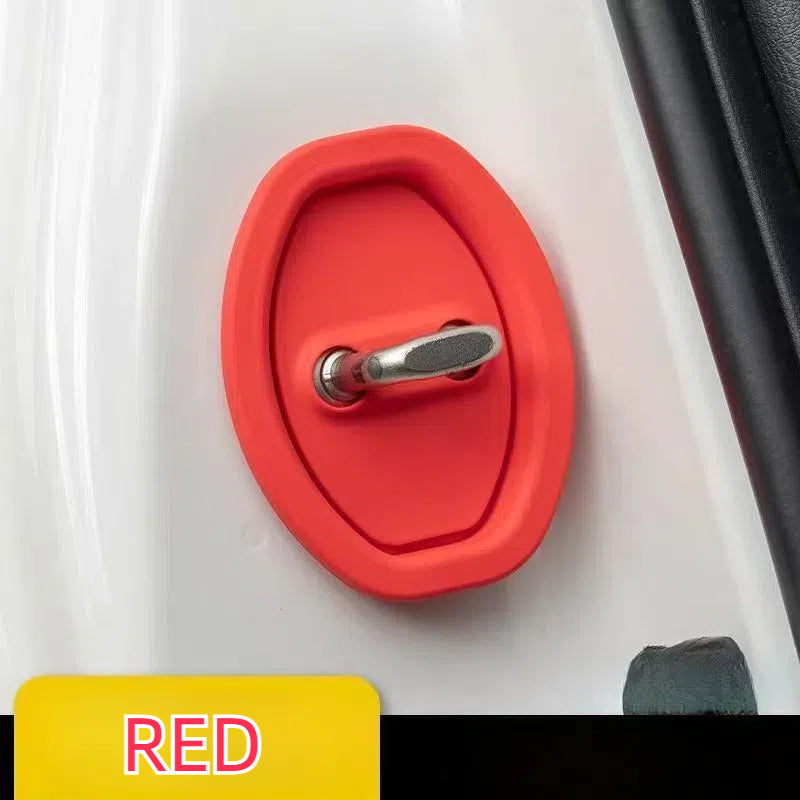 For BYD Car Door Lock Protection Cover Cushioning Cushion (Four Pieces)