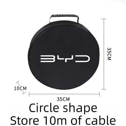 For BYD Car Charging Cable Storage Bag