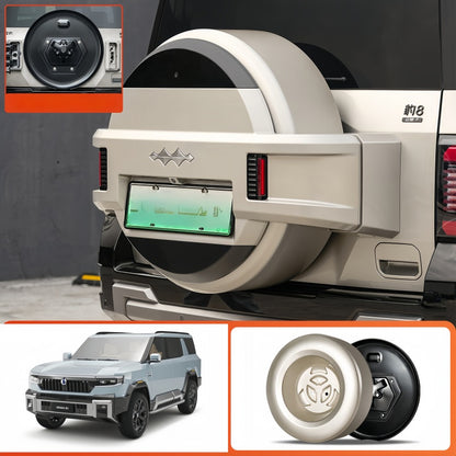 Rear Trunk ABS Spare Tire Cover for Denza B8 & BYD Leopard 8
