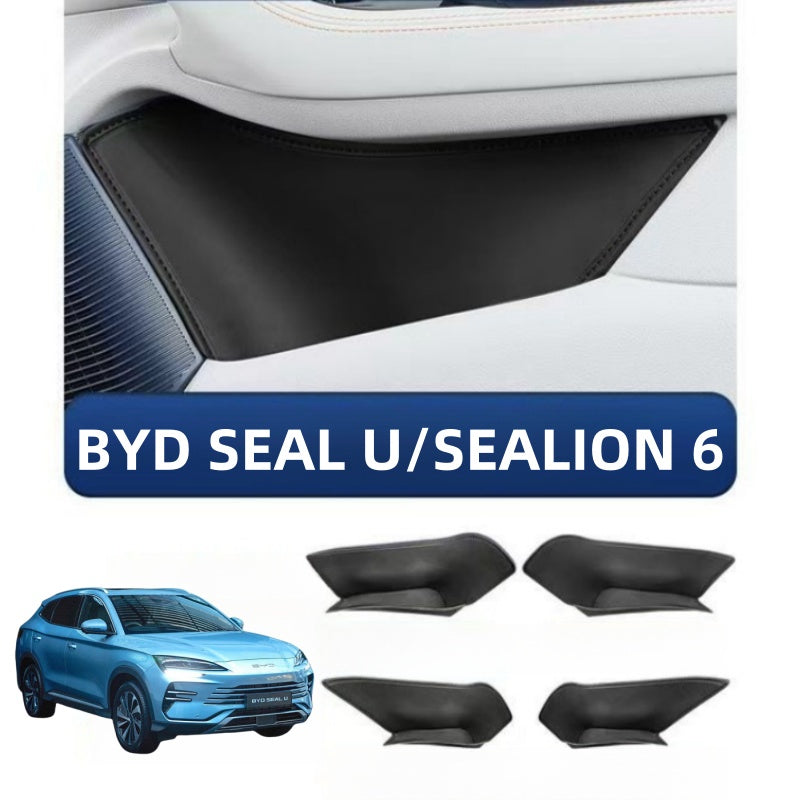 For BYD SEAL U/SEALION 6 Car Door Storage Box Mat (Four Pieces)