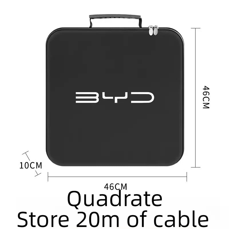 For BYD Car Charging Cable Storage Bag