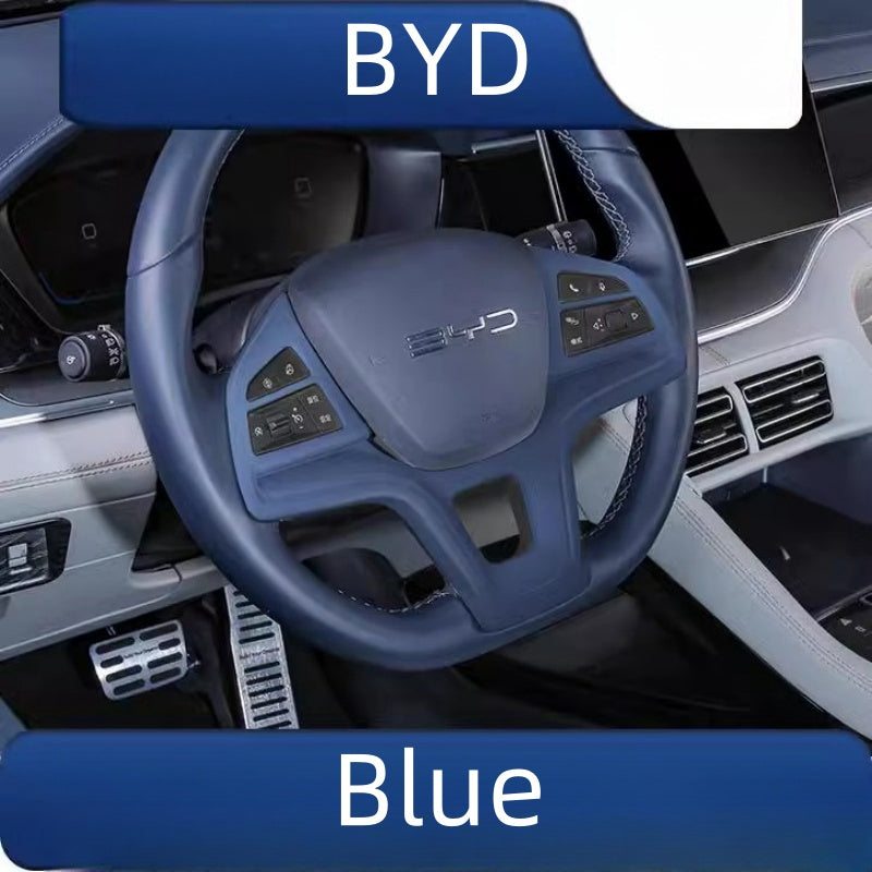 For BYD SEAL U/SEALION 6 Automotive Steering Wheel Decorative Protective Cover