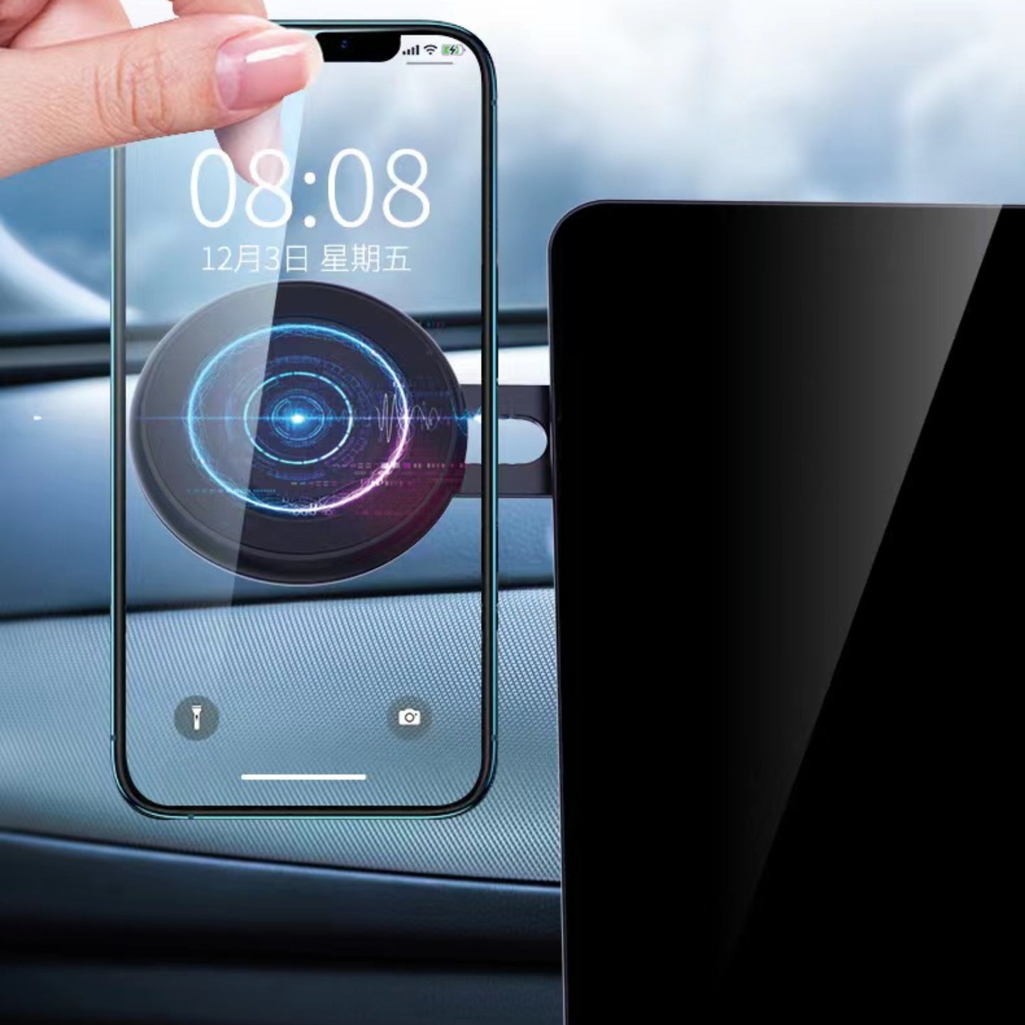 For BYD Car Magnetic Mobile Phone Holder