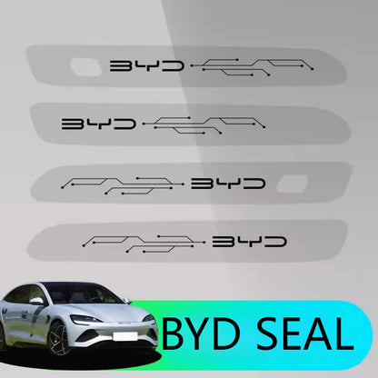 For BYD SEAL Car Door Handle Protection Sticker