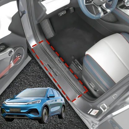 Carbon Fiber Door Sill Protection Bars for BYD ATTO 3 (2023-2026)