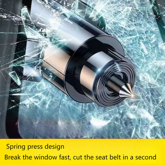 Car Safety Hammer Small Window Breaker To Cut Seat Belts