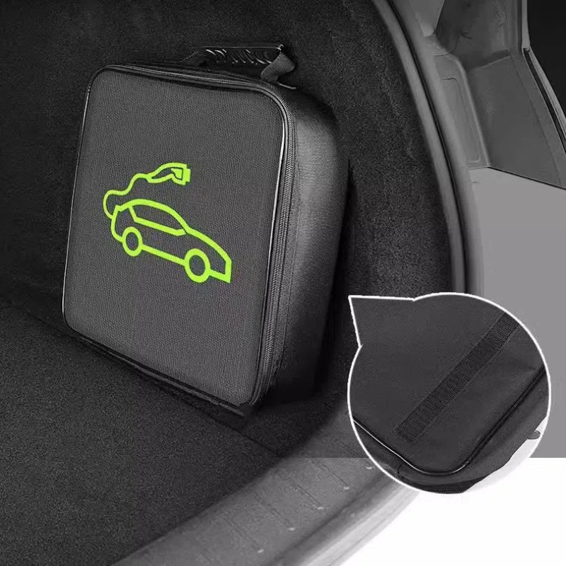 For BYD Car Charging Cable Storage Bag