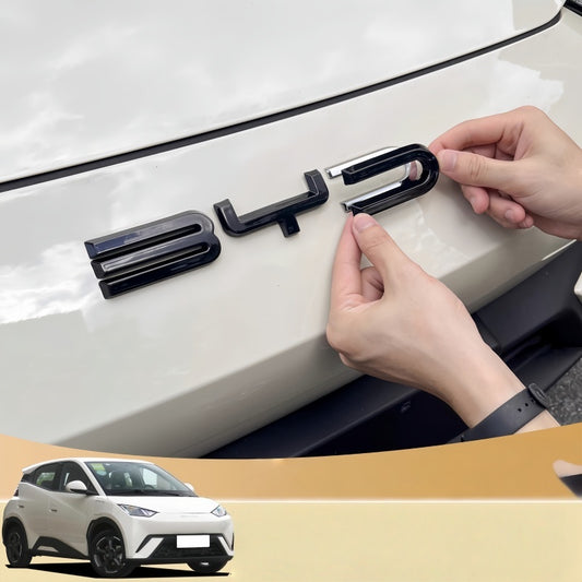 "BYD" Emblem Sticker for BYD ATTO 1 Bumpers