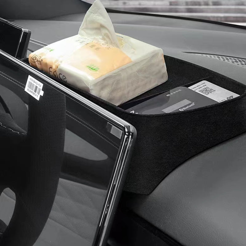 For BYD Seal Center Console Screen Back Storage Box Organizer Tissue Box