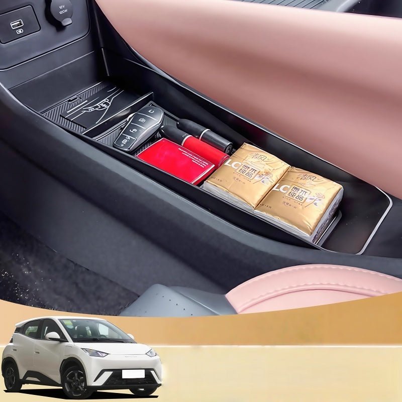 2 - Tier Storage Box Lower Console for BYD Dolphin Surf/Seagull - Nice BYD