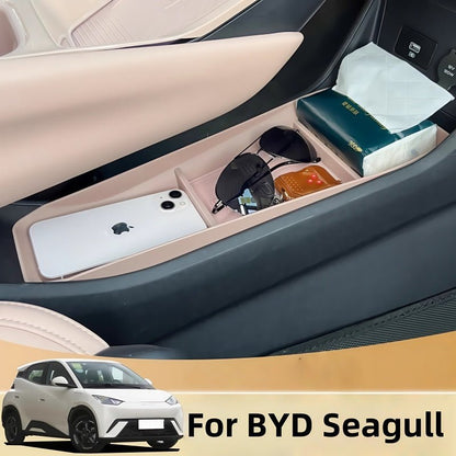 2 - Tier Storage Box Lower Console for BYD Seagull - Nice BYD