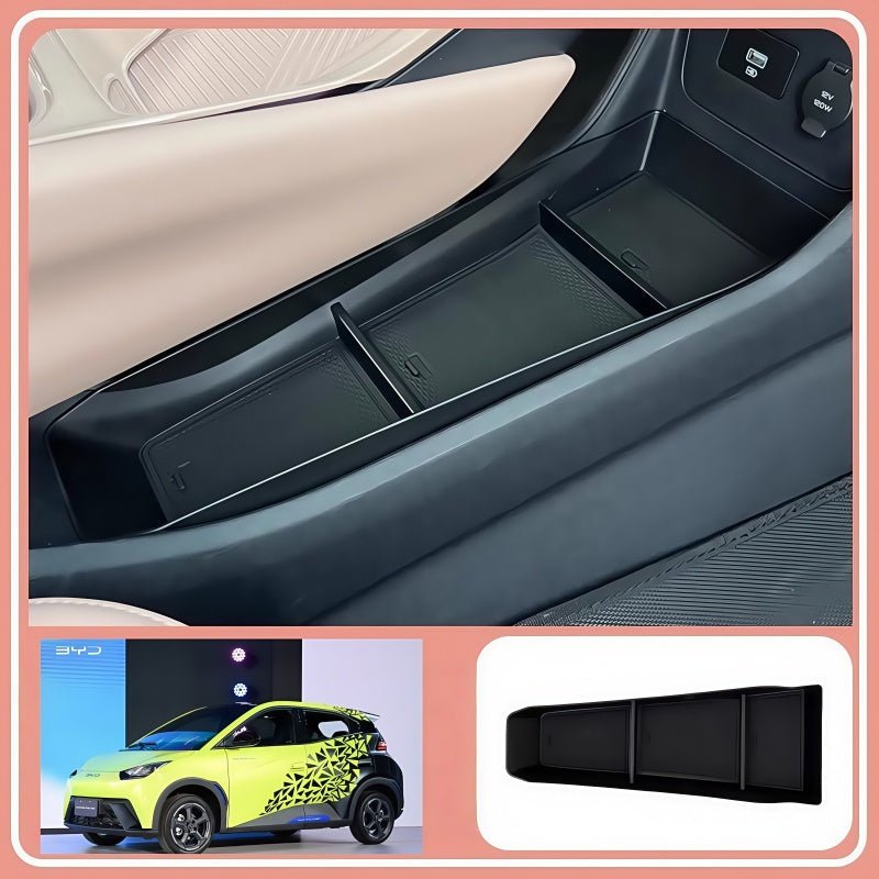 2 - Tier Storage Box Lower Console for BYD Seagull - Nice BYD