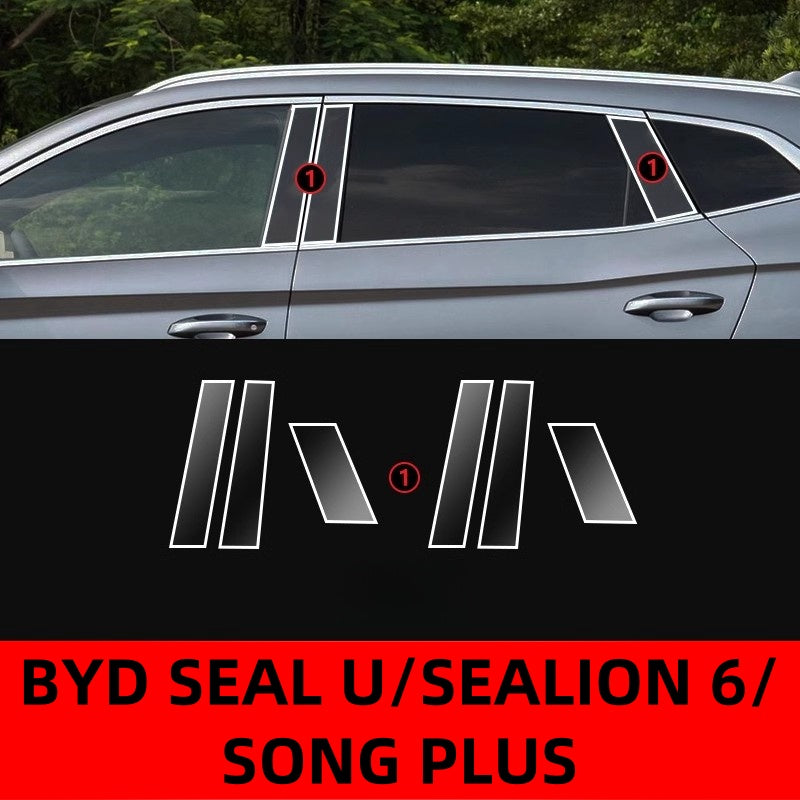 For BYD Car Automotive Column TPU Protective Film