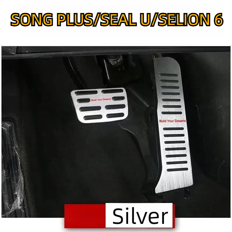 For BYD Seal/Dolphin/SONG PLUS/SEAL U/SEALION 6 Auto Accelerator Brake Pedal Non-Slip Protective Cover