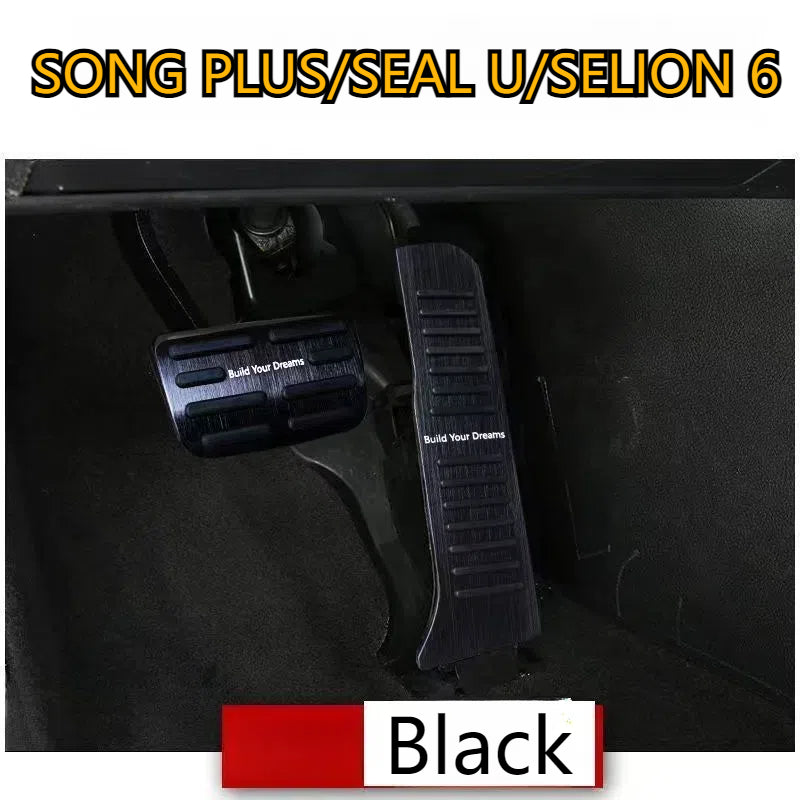 For BYD Seal/Dolphin/SONG PLUS/SEAL U/SEALION 6 Auto Accelerator Brake Pedal Non-Slip Protective Cover