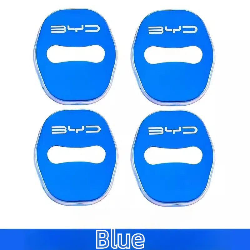 For BYD Car Door Lock Protection Cover Cushioning Cushion (Four Pieces)