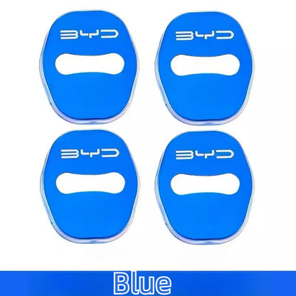 For BYD Car Door Lock Protection Cover Cushioning Cushion (Four Pieces)