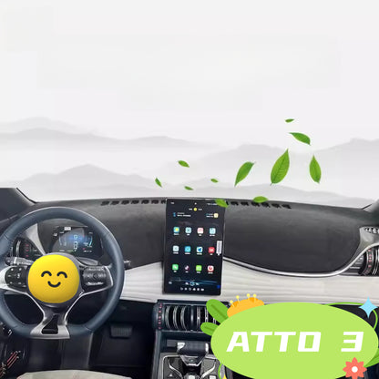 For BYD ATTO 3 Dashboard Cover Mat Sunshade Mat Artificial Leather Carpet Panel Mat Accessories