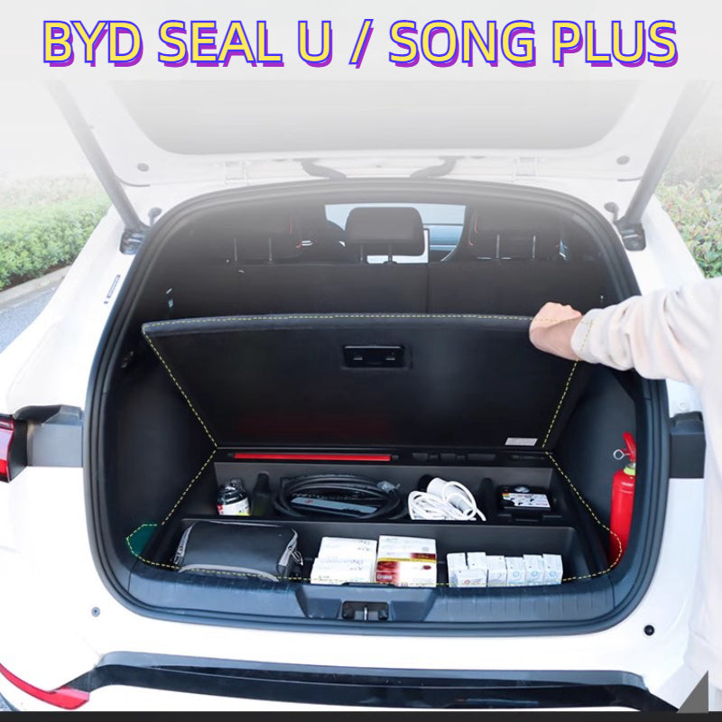 For BYD Song Plus/SEALION 6/Seal U Car Trunk Organizer Box FRUNK