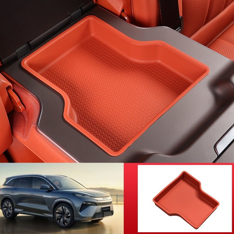 2nd Row Armrest Storage Box Silicone Liner for BYD Sealion 8 / ATTO 8 - Nice BYD