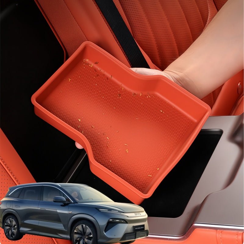 2nd Row Armrest Storage Box Silicone Liner for BYD Sealion 8 / ATTO 8 - Nice BYD