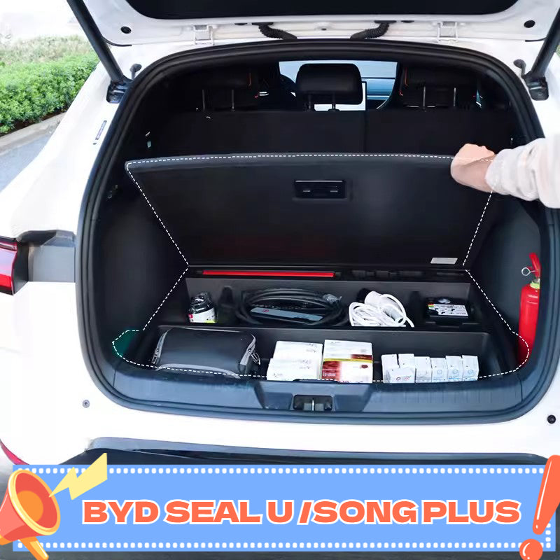 For BYD Song Plus/SEALION 6/Seal U Car Trunk Organizer Box FRUNK