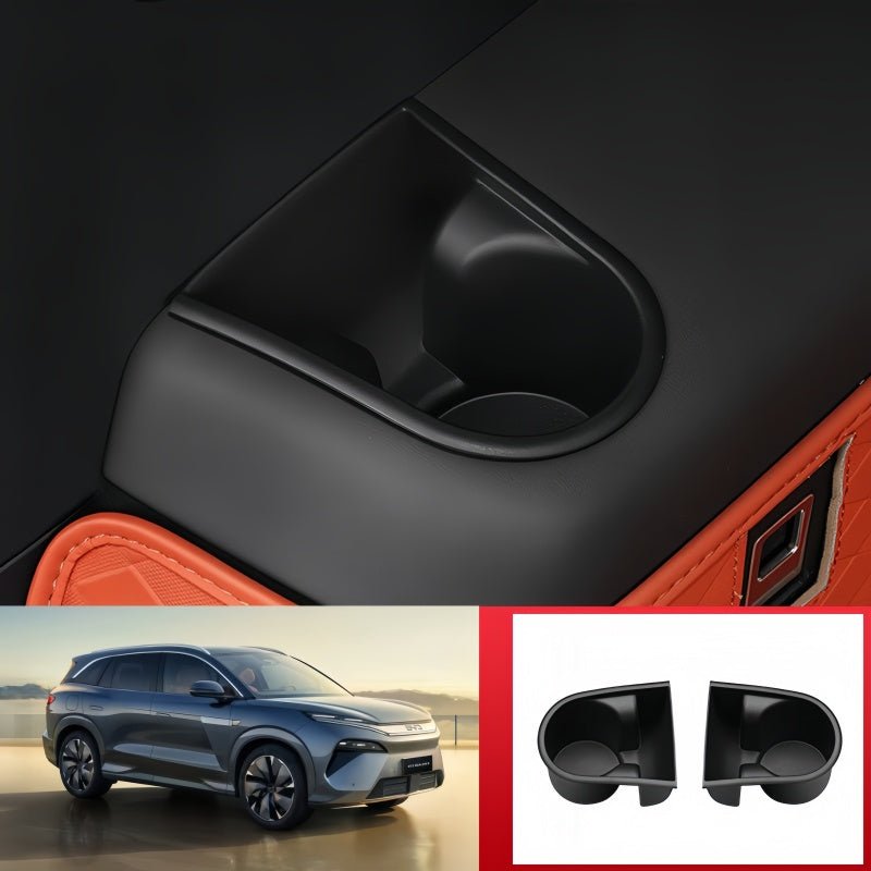 3rd Row Cup Holder Silicone Insert Liner for BYD Sealion 8 / ATTO 8 - Nice BYD